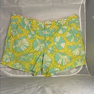 Lilly Pulitzer Callahan Shorts in Snail Swirl Print Women's Size 10
